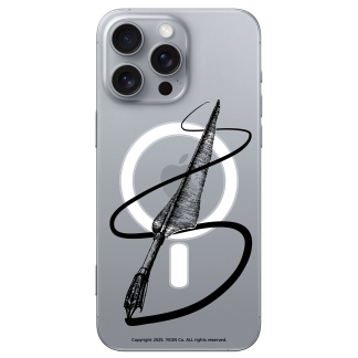 (아이폰 맥세이프 케이스) 디자인 케이스 - 깃 펜, 만년필